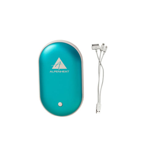 Handwaermer Beheizte Powerbank Bp13 Alpenheat Beheizbare Kleidung Blau